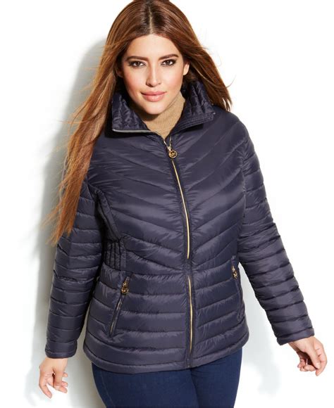 michael kors women puffer jacket|Michael Kors puffer jacket packable.